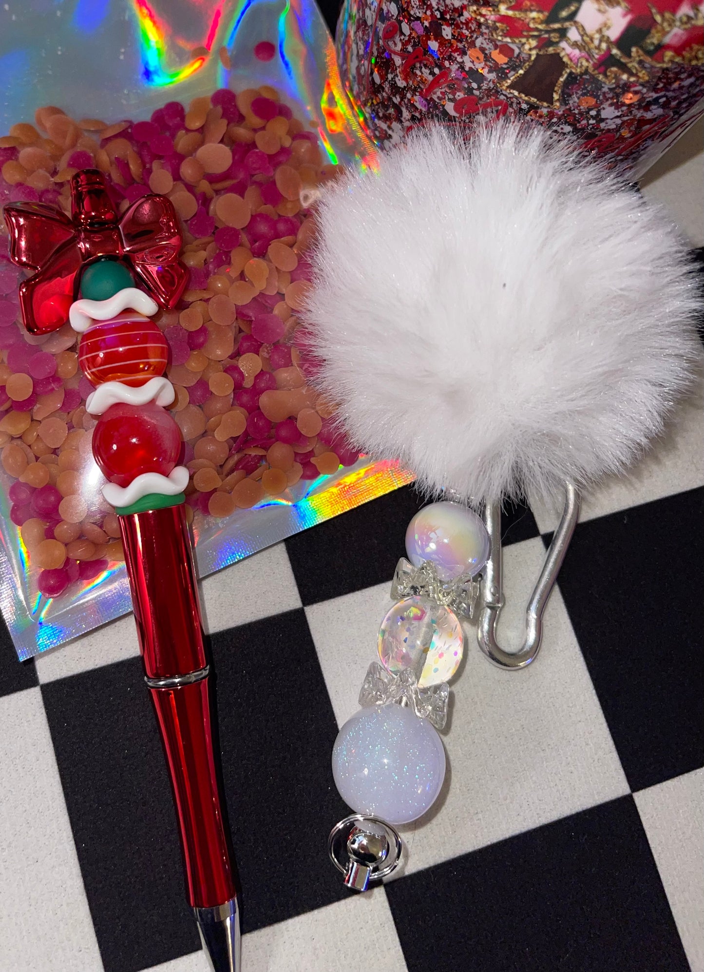 16 oz Glass Can- Snowglobe Bundle