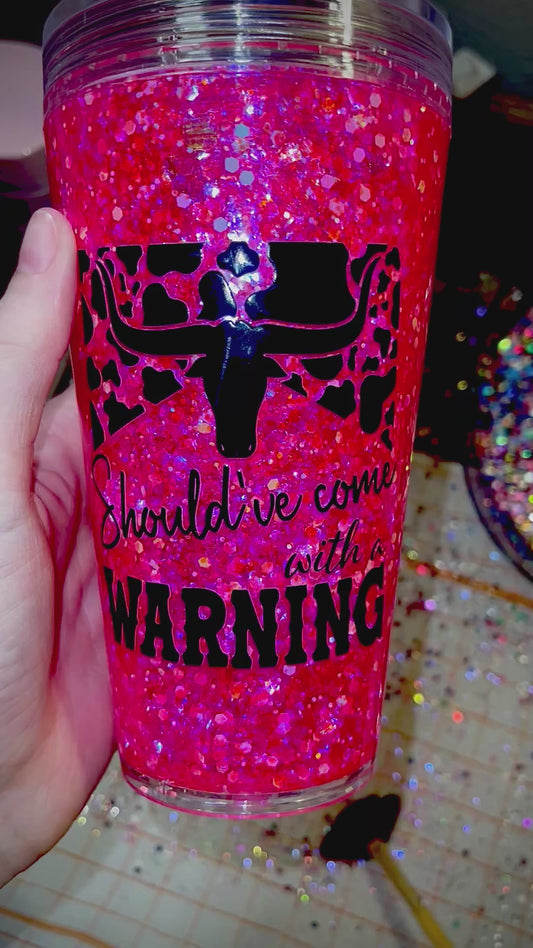 PREMADE GLITTER CUP